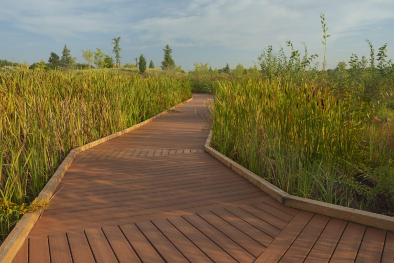Chemin En Bois Deroulable